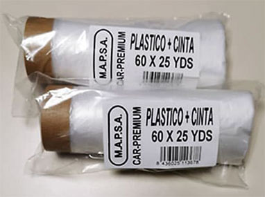 Nuevo producto: plástico + cinta premium car