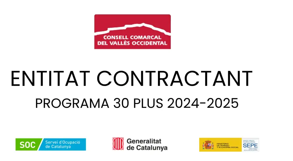 Entidad contratante en el Programa 30 Plus 2024-2025 Entidad contratante en el Programa 30 Plus 2024-2025